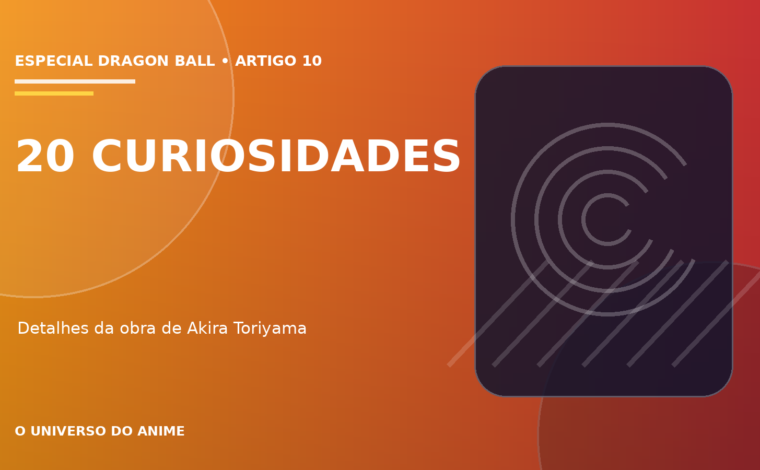 Capa do artigo 20 curiosidades sobre Dragon Ball que todo fã deveria conhecer