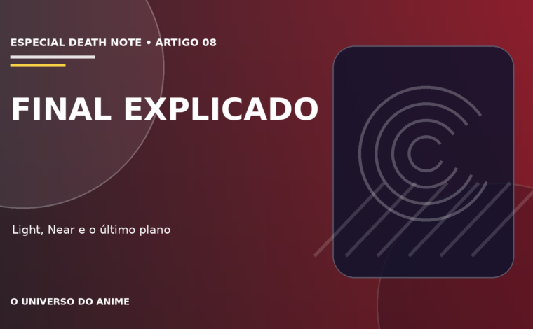 Capa do artigo Final de Death Note explicado: erro de Light e vitória de Near