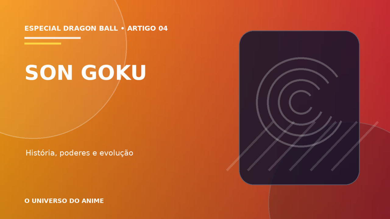 Capa do artigo Goku: história, poderes, transformações e evolução
