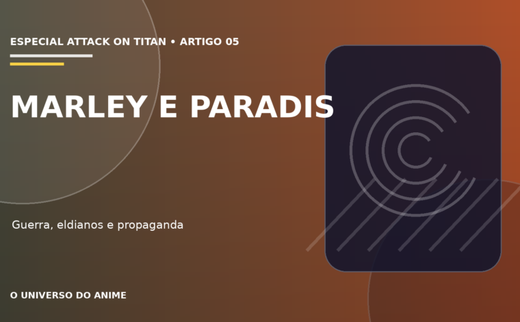 Capa do artigo Marley e Paradis: guerra, eldianos e história explicada