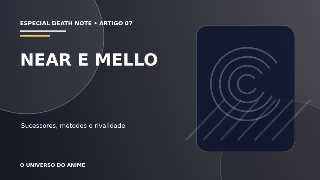 Capa do artigo Near e Mello: diferenças, estratégias e sucessores de L