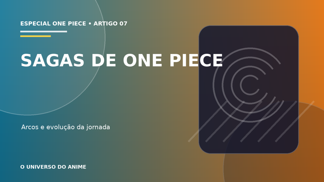 Capa do artigo Sagas de One Piece em ordem: principais arcos da jornada