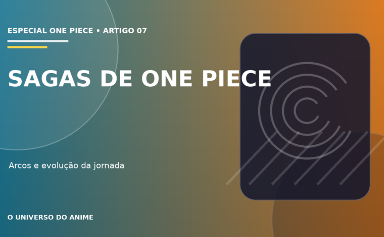 Capa do artigo Sagas de One Piece em ordem: principais arcos da jornada