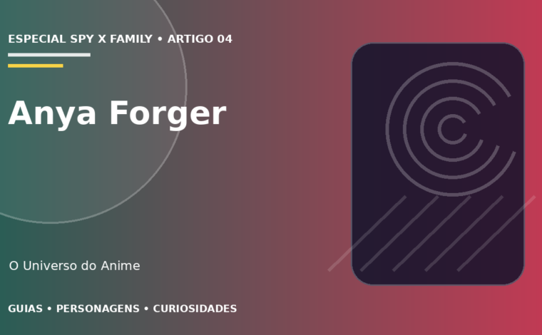 Capa do artigo Anya Forger: poderes, escola e melhores momentos