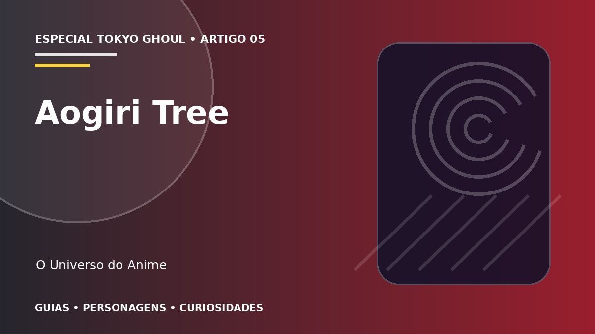 Capa do artigo Aogiri Tree: membros, objetivos e importância