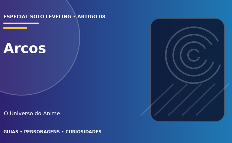 Capa do artigo Arcos de Solo Leveling em ordem