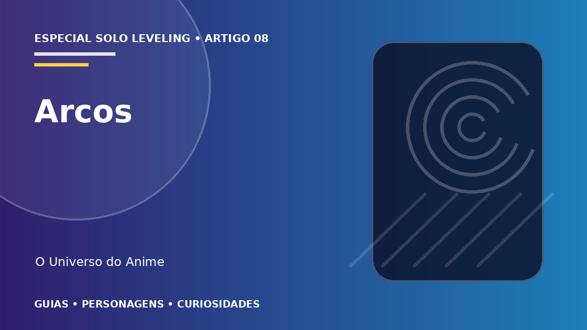 Capa do artigo Arcos de Solo Leveling em ordem