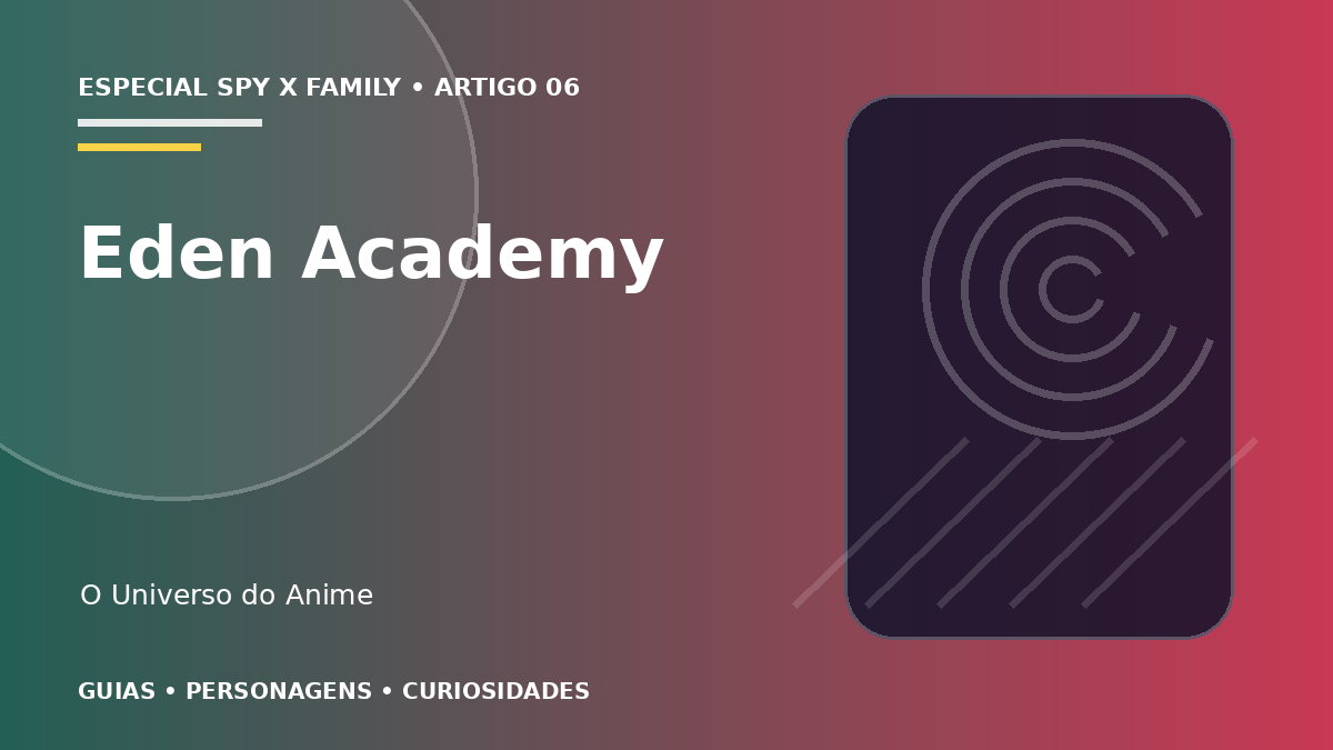 Capa do artigo Eden Academy: alunos, estrelas e regras