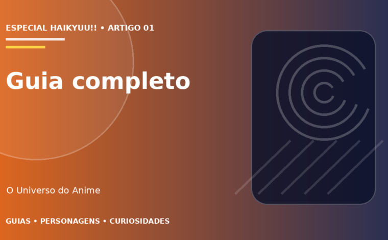 Capa do artigo Haikyuu!!: história, times, personagens e guia completo