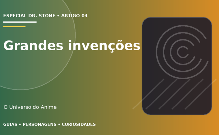 Capa do artigo As maiores invenções de Dr. Stone