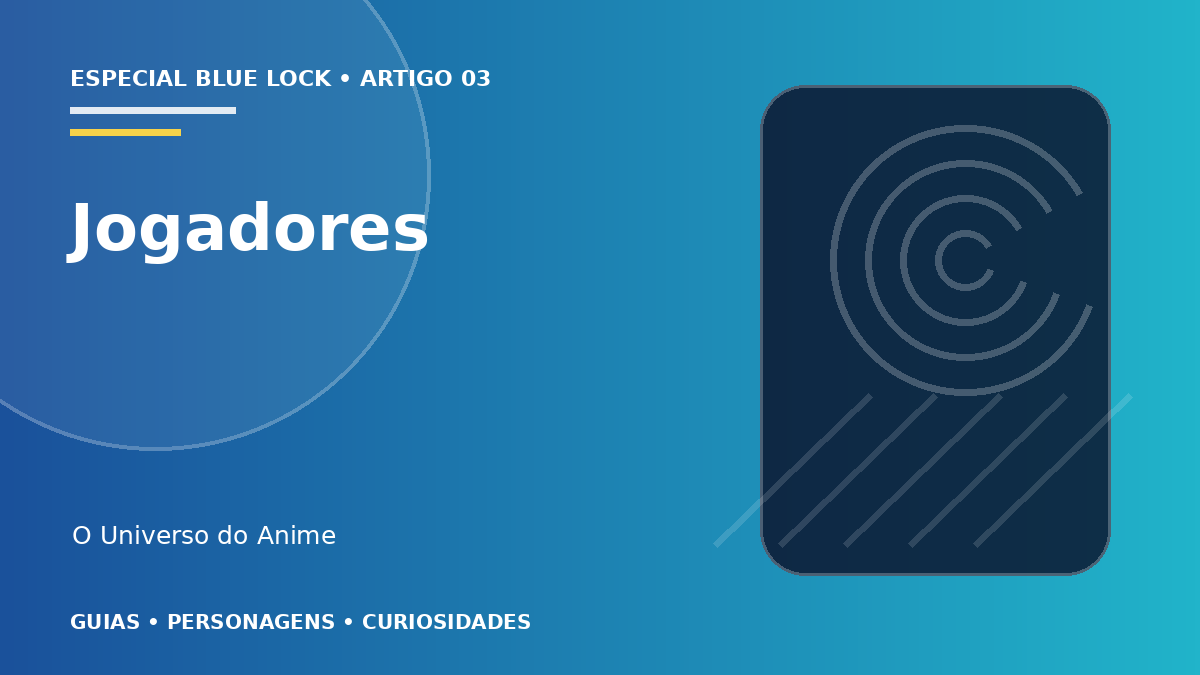 Capa do artigo Jogadores de Blue Lock: principais atacantes e habilidades