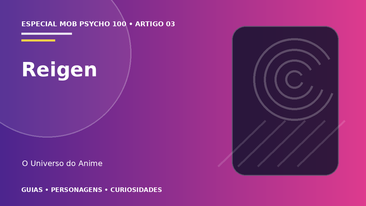 Capa do artigo Reigen Arataka: golpes, carisma e importância