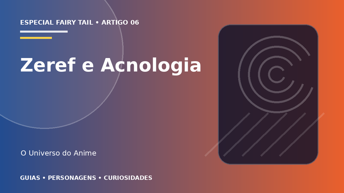 Capa do artigo Zeref e Acnologia: história e importância